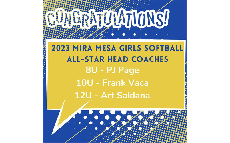 Introducing our 2023 All Star Head Coaches!
