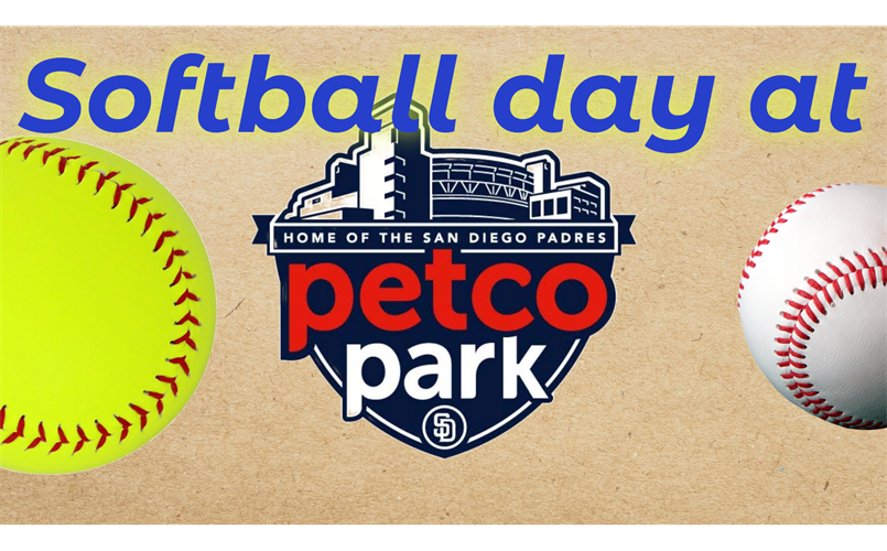 Join us for softball day at Petco Park!!