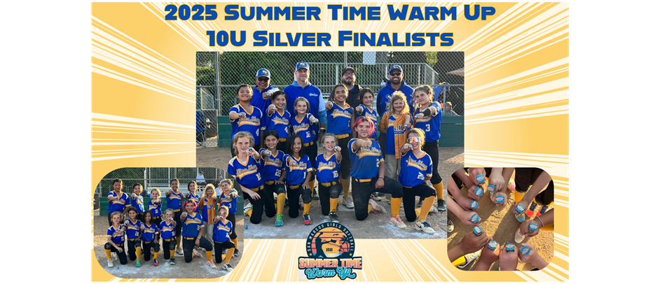 Summer Time Warm Up 10U Silver Finalists!!