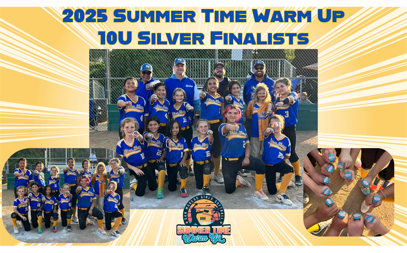 Summer Time Warm Up 10U Silver Finalists!!