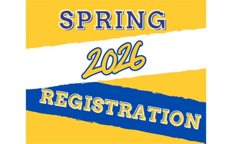 Spring Registration 2026 is now CLOSED!!